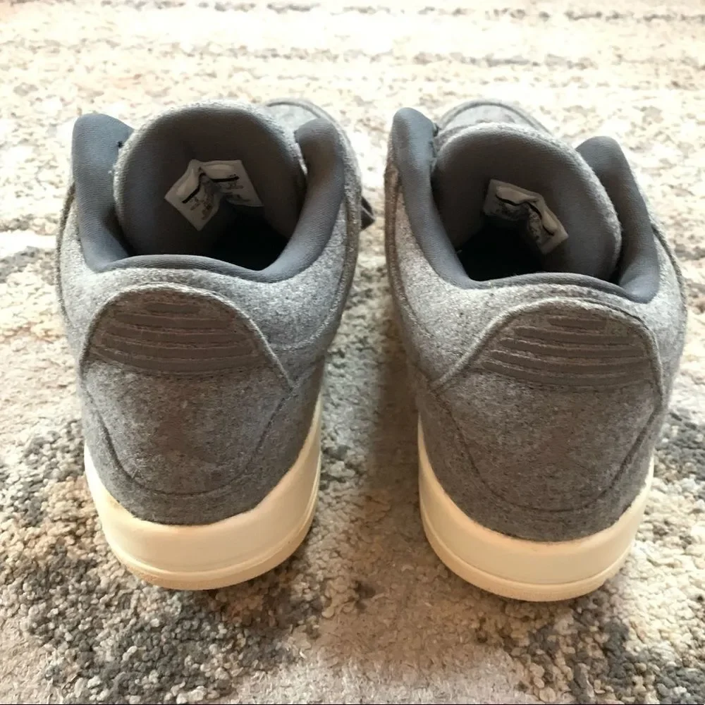 Jordan 3 Retro Wool Dark Gray Sail 9